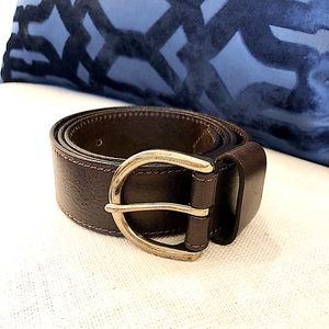 Linea Pelle Collection Brown Women’s Belt Size M!